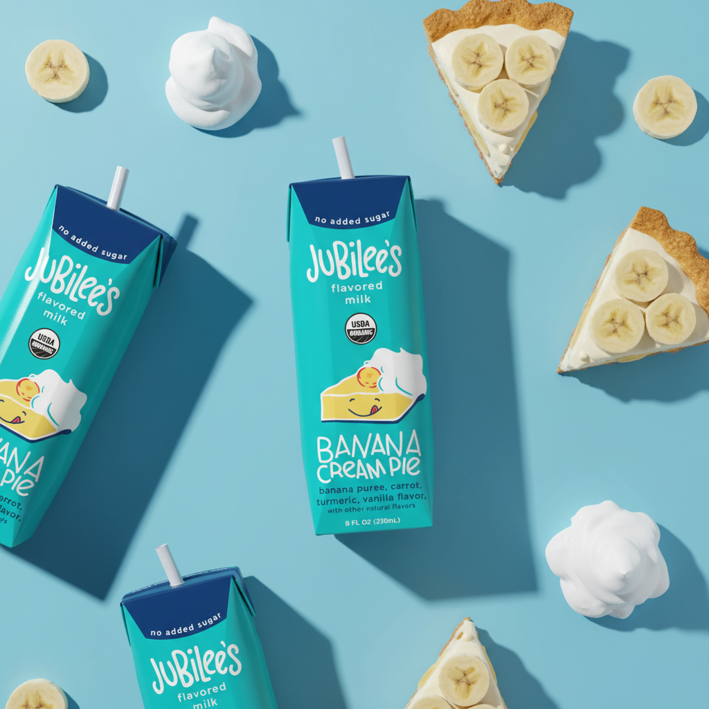 Organic Banana Cream Pie Whole Milk Boxes – Jubilee's