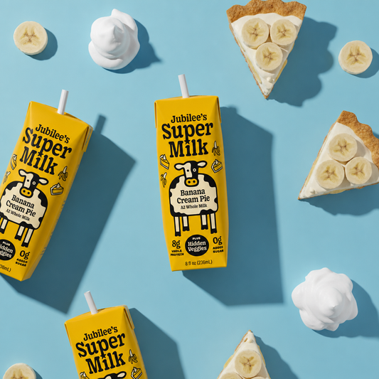 Jubilee's Banana Cream Pie Super Milk, A2, 12-pack