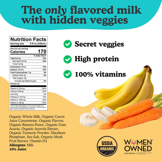 Chocolate Chip Cookie + Banana Cream Pie Milk Boxes, Multi-pack, 6 count