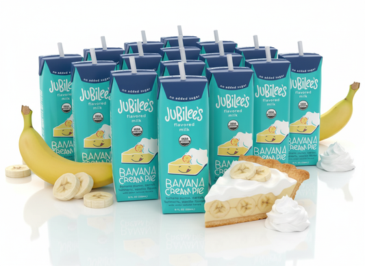 Banana Cream Pie Organic Whole Milk Boxes, 12-pack
